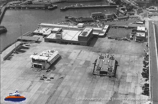 Dover hoverport -  (credit: The <a href='http://www.hovercraft-museum.org/' target='_blank'>Hovercraft Museum Trust</a>).